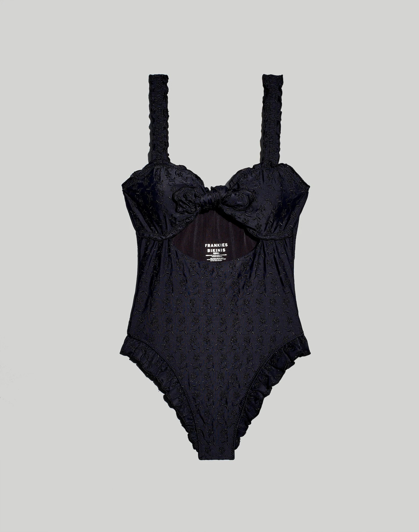 Frankies Bikinis Lucia Eyelet One-Piece Swimsuit | Madewell