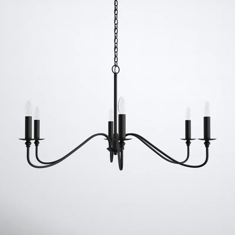 Ableton 6 - Light Dimmable Classic / Traditional Chandelier | Wayfair North America