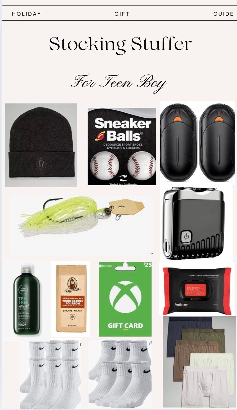 My Teen Boy GiftGuide #sale #gift #stocking #boy 

#LTKGiftGuide #LTKCyberWeek #LTKSaleAlert