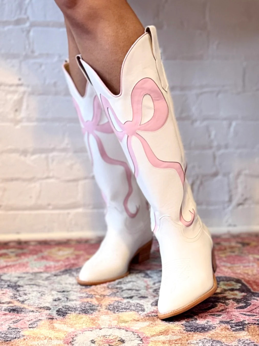 Coquette Cowboy Boot - Pink 9 | Fabulous Finds Boutique