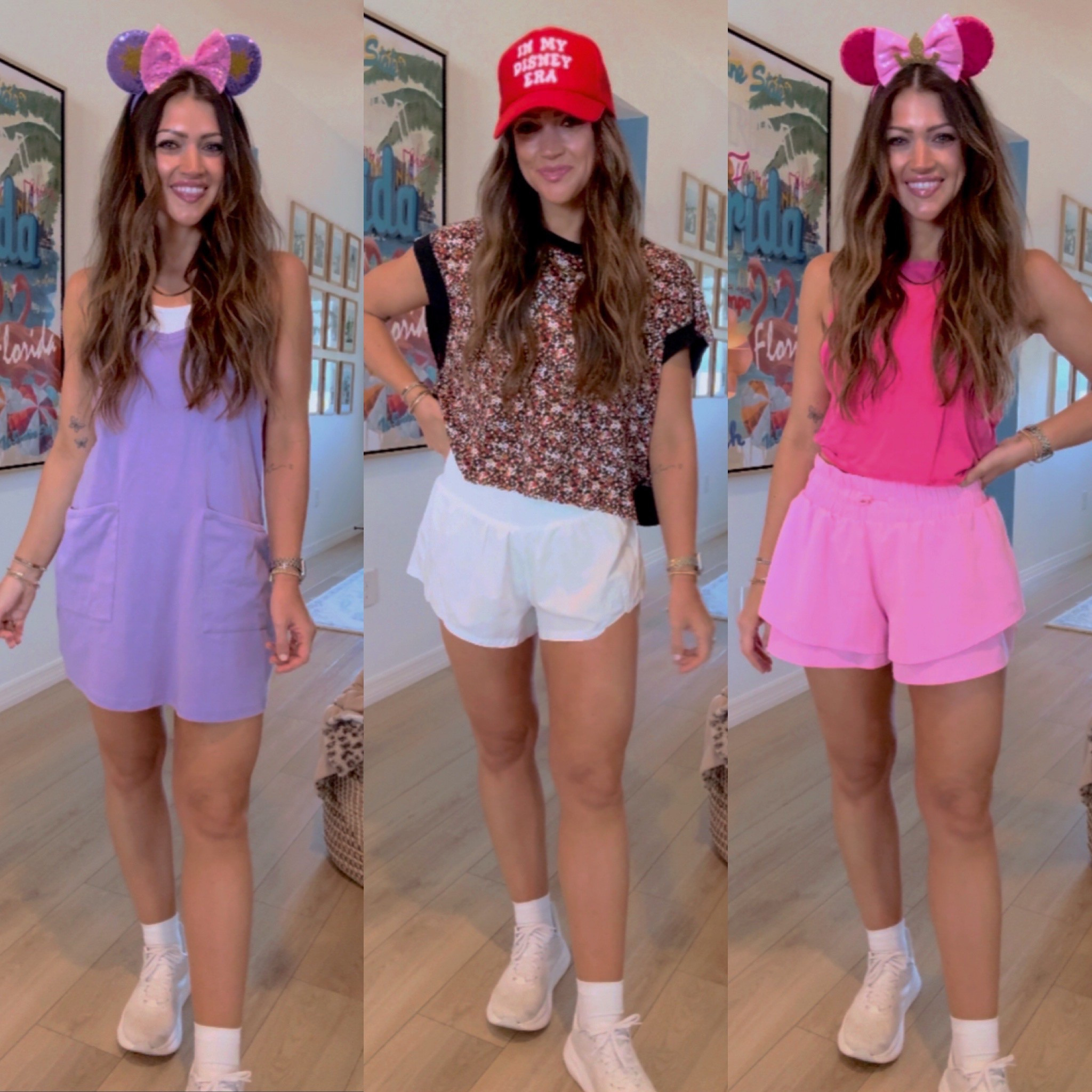 Spring break / summer vacation Disney outfit ideas 