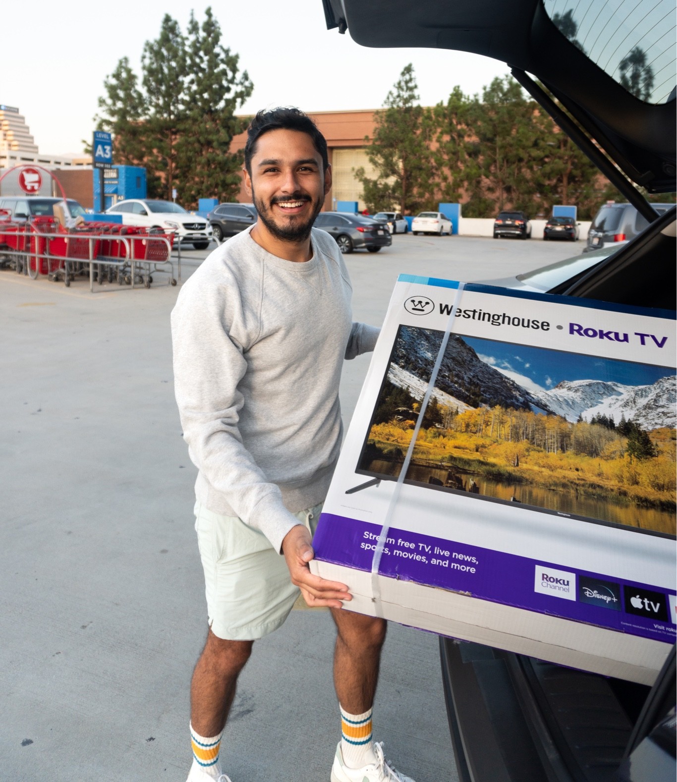 Holiday season is around the corner and if you still don’t know what to get your loved ones, well don’t worry because I got you, especially if you are a tech lover! #Holidaygifts 
A couple of days ago I took my weekly trip to @Target and couldn’t resist buying this Roku TV Westinghouse with 4K UHD LED technology (of course I went for the tiny 55” model ) 

This TV is part of Target's #TopTech  so there’s no way you can go wrong with this amazing appliance! It may be time for you to take your weekly trip to #Target 



#TargetTopTech  #TargetPartner