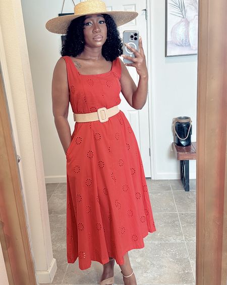 Same dress in red and white styled for the summer time. 
Wearing a size small…


#LTKSeasonal #LTKStyleTip #LTKFindsUnder50