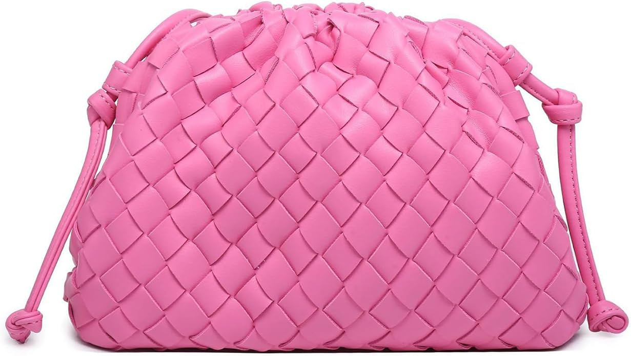 Huralona Dressy Pleated Vegan Leather Clutch Purse Super Soft Cloud Dumpling Clutch Bag for Women... | Amazon (US)