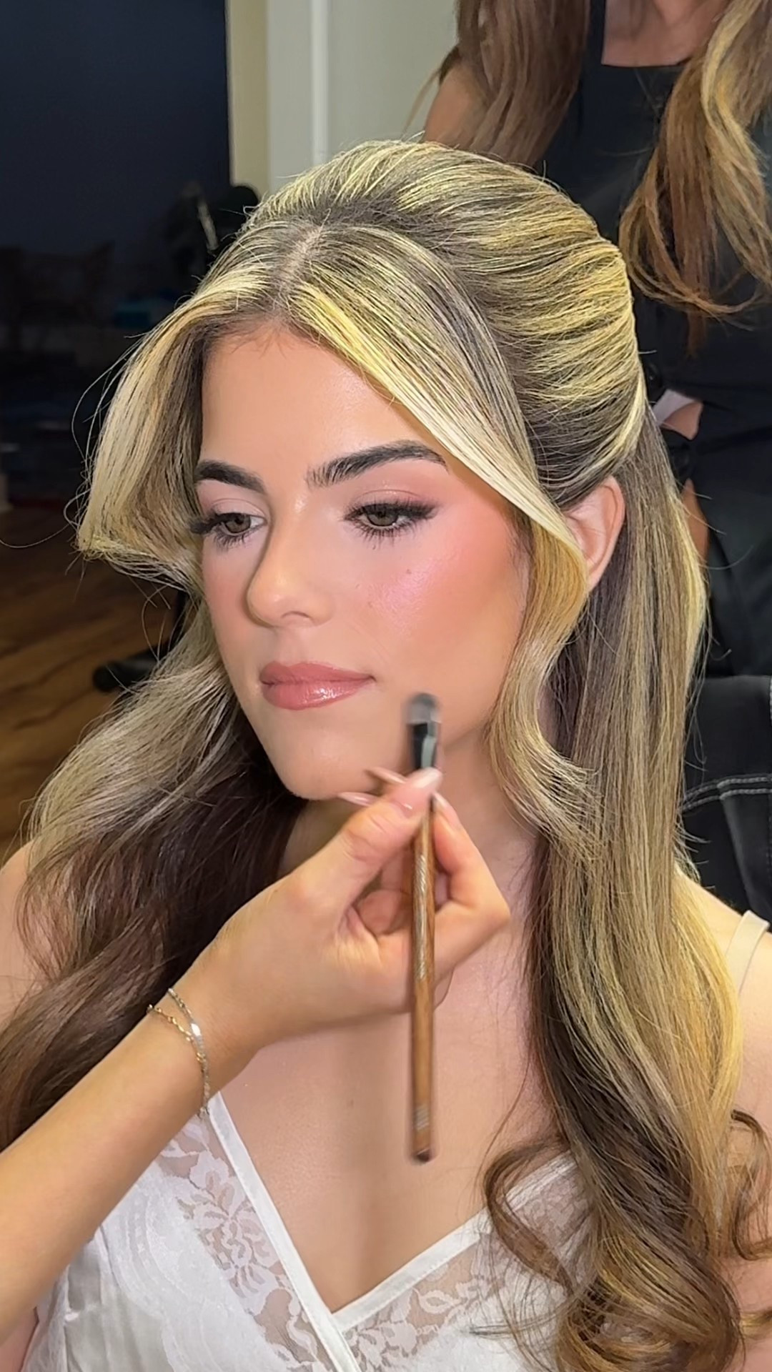 This soft and pinky glam will forever be a favorite look! So effortless and timeless 🩷 #ltkbeauty #mua #makeupartist #chicagomus #chicagomakeupartist