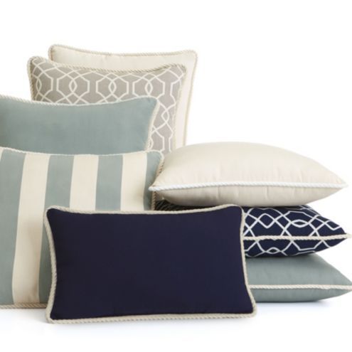 Corded Outdoor Pillows | Ballard Designs | Ballard Designs, Inc.