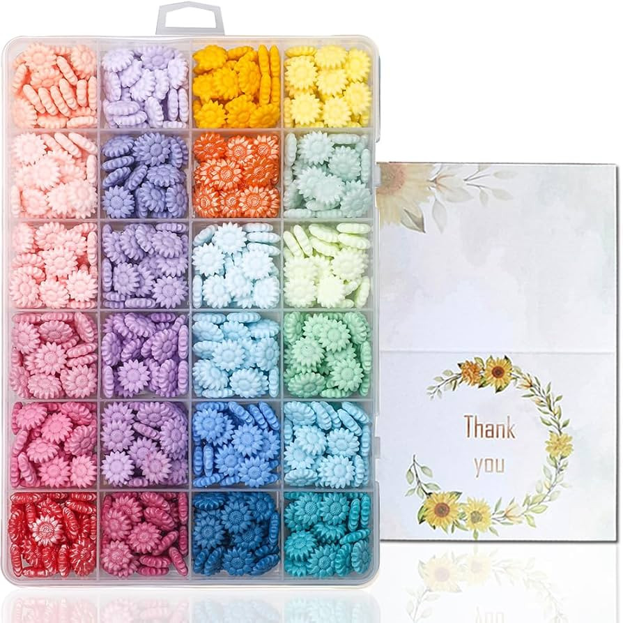 700pcs Wax Seal Beads 24 Color Sealing Wax Beads Sunflower Wax Seal Beads for Wedding Invitations... | Amazon (US)