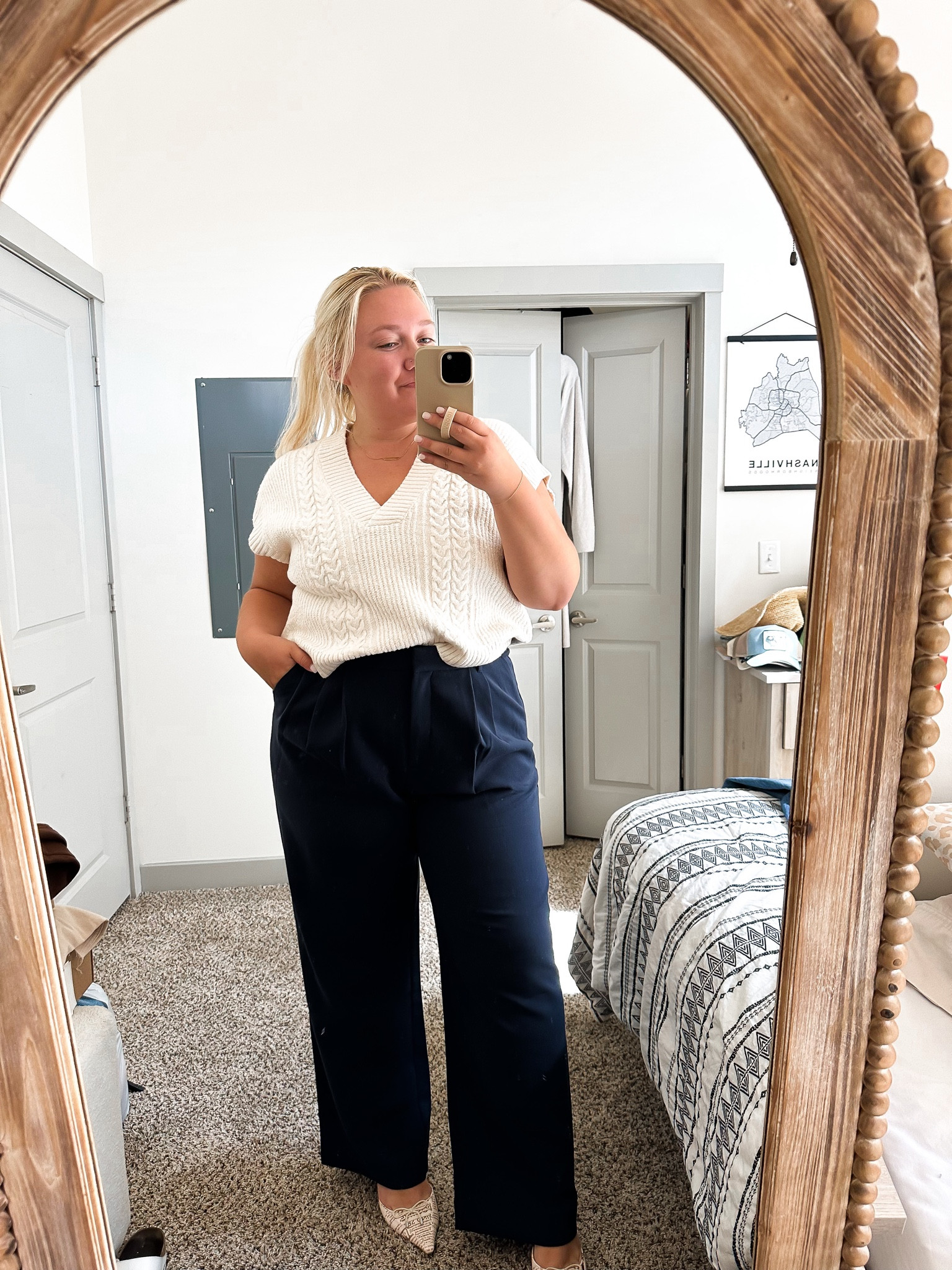 Must have trousers for work or casual wear this fall! Wearing size 34! Xxl in top

#LTKsalealert #LTKunder100 #LTKcurves