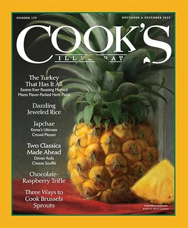 Cook's Illustrated    Print Magazine | Amazon (US)