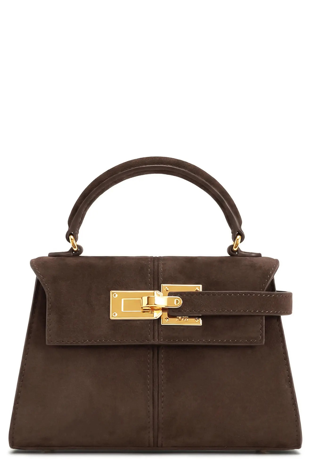 Elise Faux Suede Top Handle Bag (Women) | Nordstrom | Nordstrom
