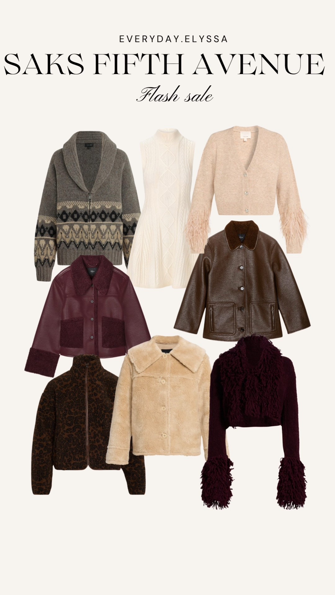 Saks Fifth Avenue Sale!!! 
SHOP TODAY & SAVE UP TO $500 OFF YOUR PURCHASE
Thursday, November 20 through Sunday, November 23
Spend $250, Get $50 Off 
Spend $500, Get $125 Off 
Spend $1000, Get $250 Off 
Spend $2000, Get $500 Off
Limited Time | Online Only
Use code GIFTSGSF at checkout

#LTKSaleAlert #LTKCyberWeek #LTKHoliday