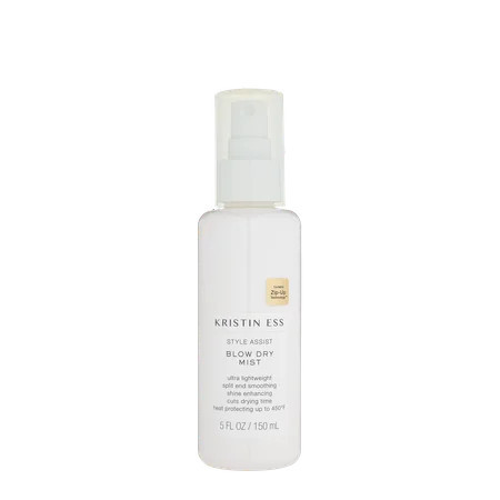 Kristin Ess Hair Style Assist Blow Dry Mist, Heat Protectant Spray for Blow Drying, Straightening + Curling, Cuts Drying Time, Shine Enhancing, 5oz | Walmart (US)