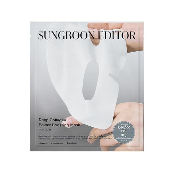 SUNGBOON EDITOR Deep Collagen Overnight mask, Real Collagen 2,160,000ppb&Peptides | Glass Skin, E... | Amazon (US)