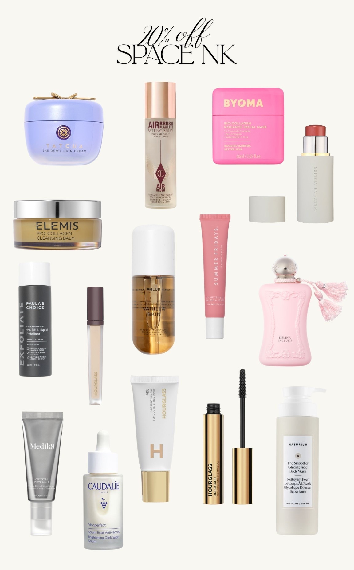20% off nearly everything at Space NK right now!! I’ve just placed a huge order of all my favourites 🥰🫧🧴

#LTKbeauty #LTKuk #LTKsale