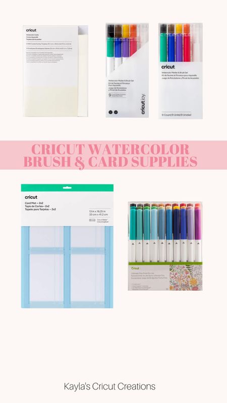 New Cricut watercolor brush and cards!

#LTKunder50 #LTKhome