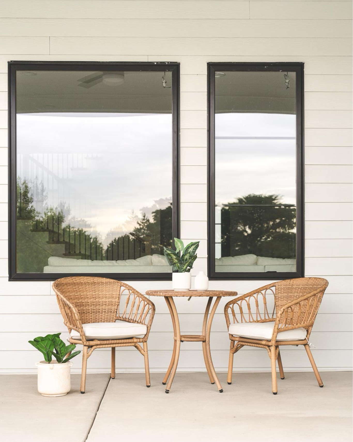This @walmart bistro set is a budget-friendly way to add seating to any outdoor space! Comfortable seats and compact outdoor furniture  

#WalmartPartner #WalmartHome 

#LTKHome #LTKSeasonal