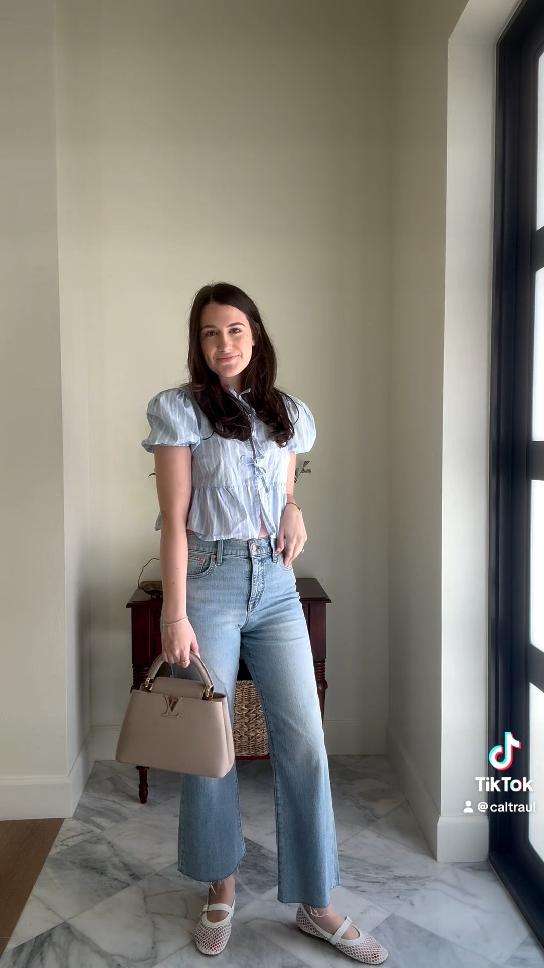 OOTD as a mom to 5! 
Top is old H&M 
Jeans are 26- Jcrew 
Flats in white 

#LTKootd #LTKmomlife #LTKdayinmylife