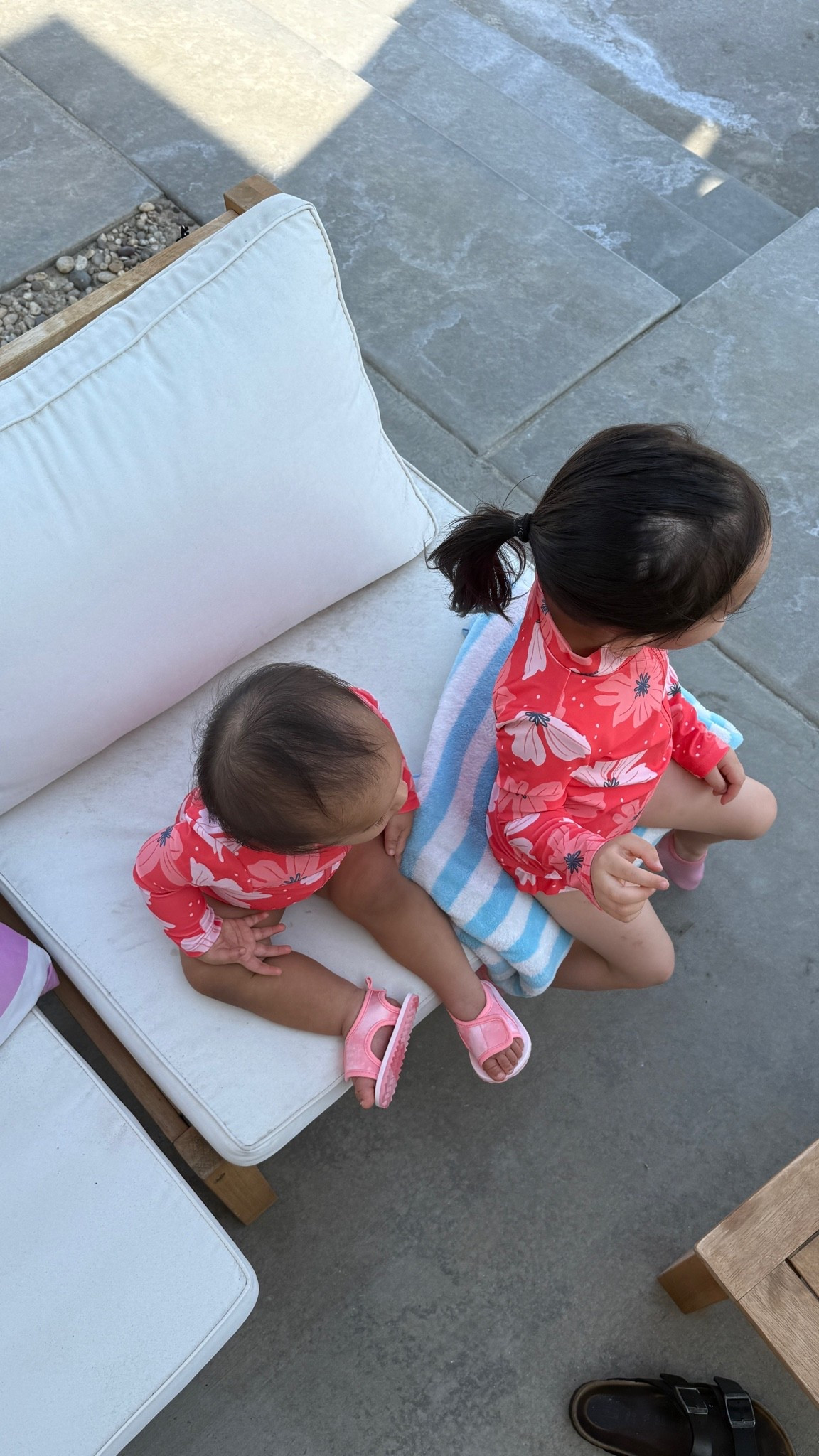 matching swimsuits 🌺💖🏊‍♀️ #toddlerswim #swimsuit #toddlerfinds #summer

#LTKmomlife #LTKKids #LTKTravel