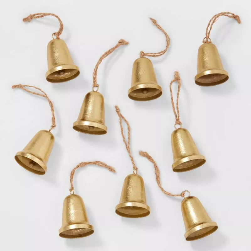  NOLITOY 5pcs Brass Bell Tiny Bells Christmas Tree Hanging  Decoration Bridal Bells Decor Wind Chimes Hanging Decoration Feng Shui  Ornaments Small Christmas Bells Wreath Bell Shaped Pet Bell : Home 