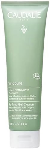 Caudalie Vinopure Salicylic Acid Cleanser, Pore Purifying Gel Cleanser - 150 mL | Amazon (US)