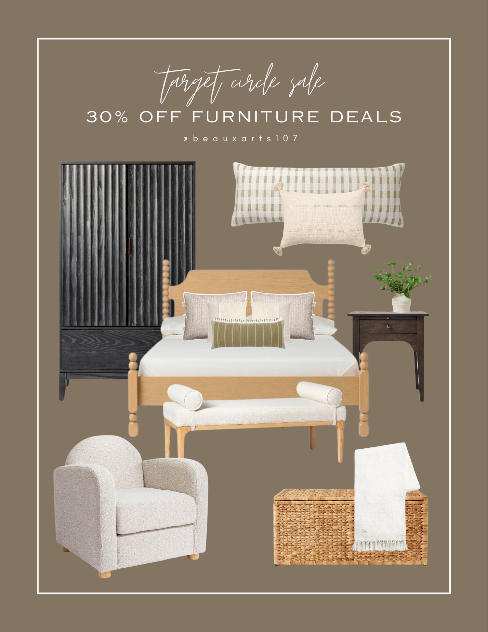 Save 30% off beautiful home furniture during the target circle day sale right now!! 

#LTKHome #LTKSaleAlert #LTKSummerSales