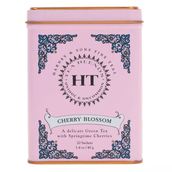 Harney &#38; Sons Cherry Blossom Green Tea - 20ct | Target