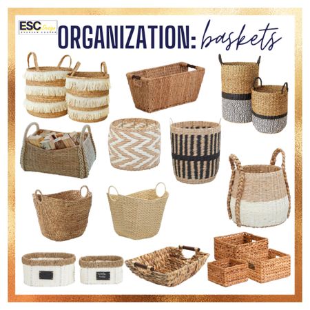 Organization: Baskets

#LTKfamily #LTKhome #LTKFind