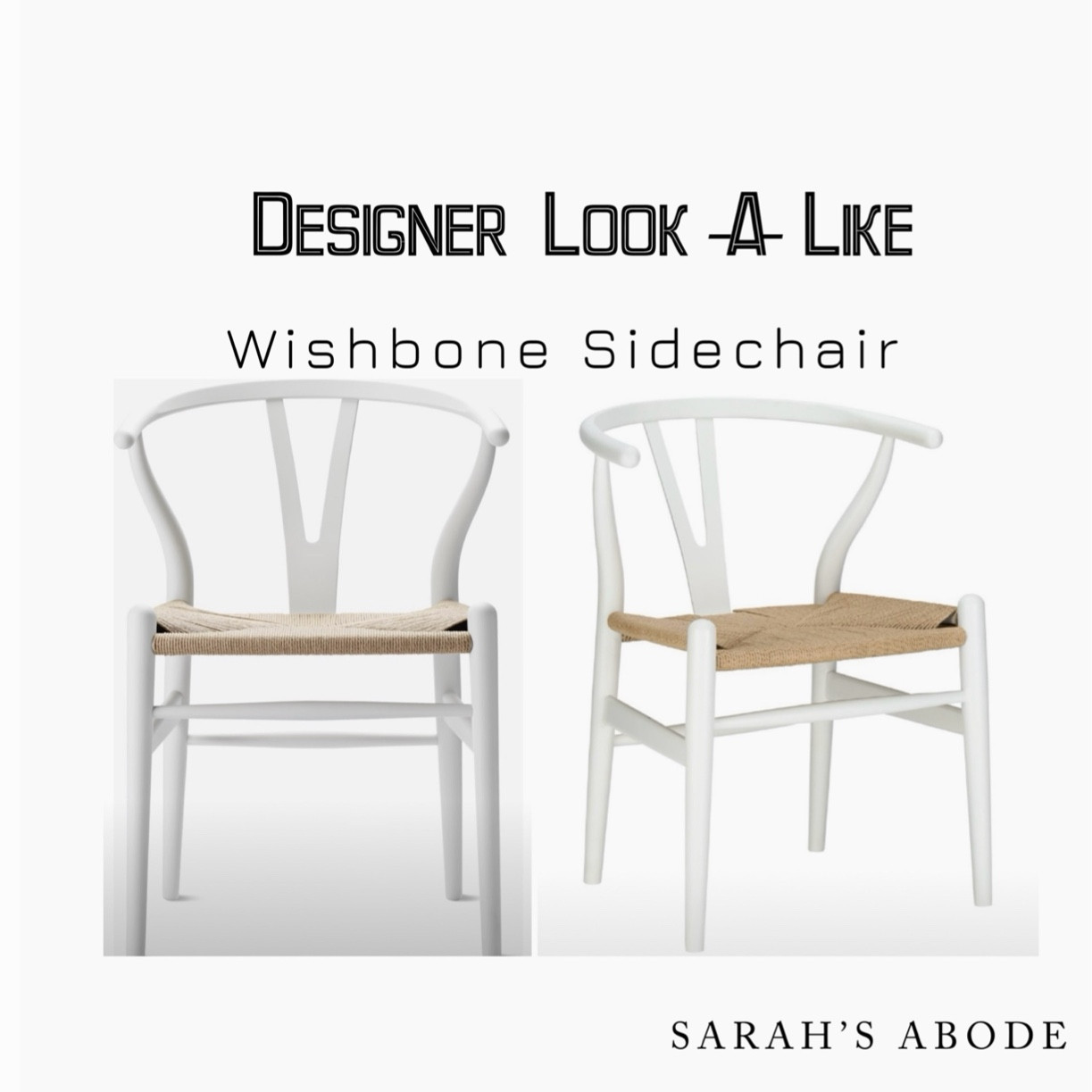 I have these chairs and love them! Such a great price! Sturdy made of metal and rattan. 

Wishbone chair. Side chair. Dinning chair. Modern side chair  

#LTKFamily #LTKHome #LTKSaleAlert