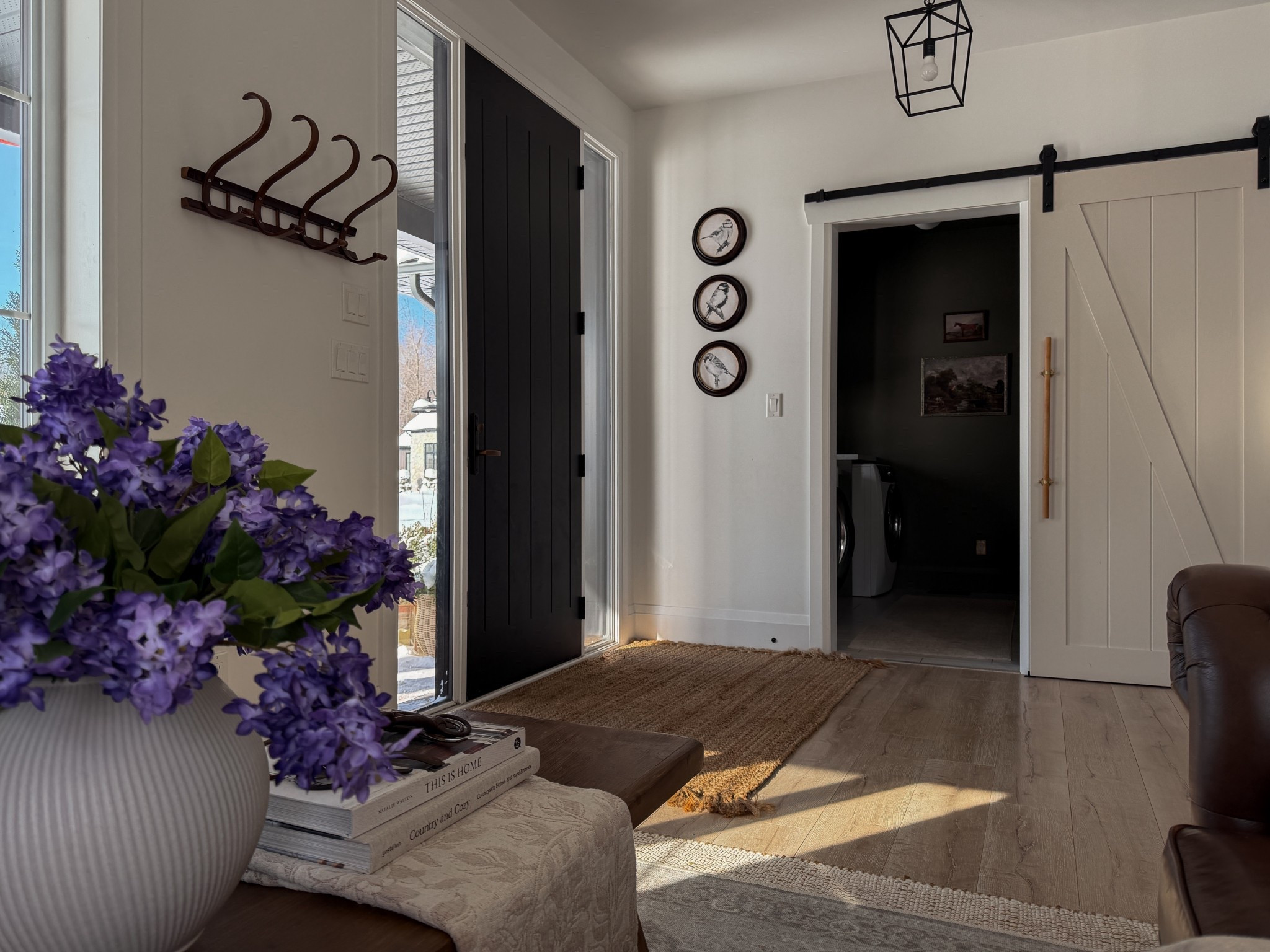 Our welcoming & collected front foyer 

#LTKhome #LTKwinter #LTKcanada