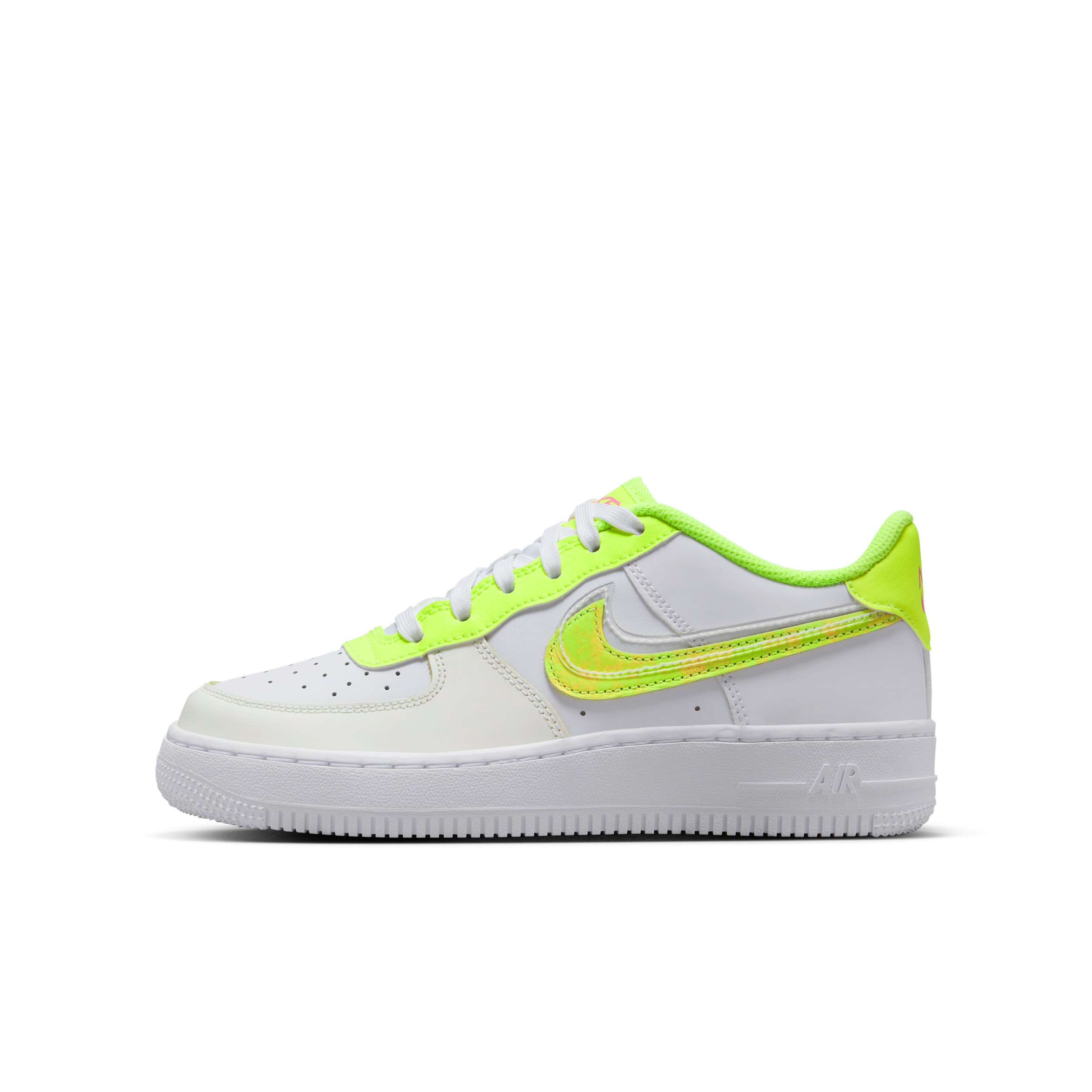 Nike Air Force 1 LV8 Big Kids' Shoes in White, Size: 5Y | DV1680-100 | Nike (US)