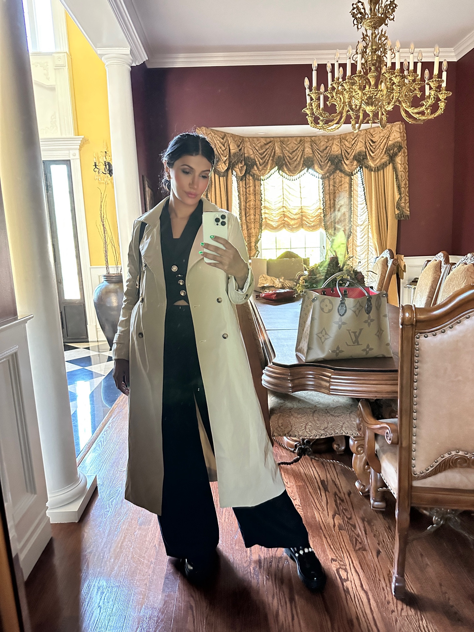 Color, quality and fit was spot on with this trench coat! So happy with this fall find! #fallfind #trenchcoat #fallwardrobe #outerwear

#LTKSeasonal #LTKstyletip #LTKover40