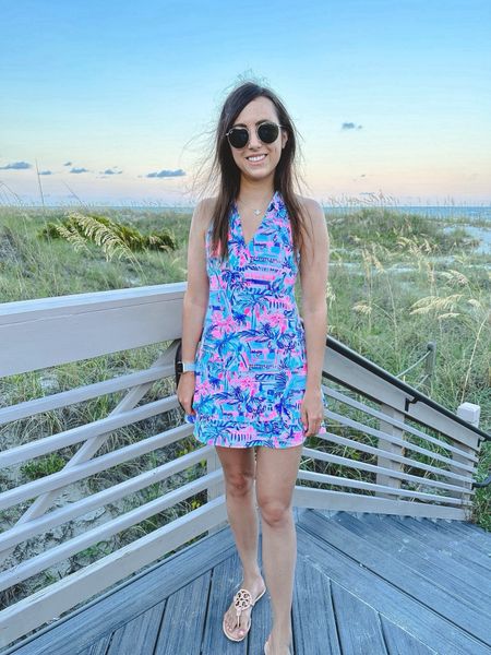 Lilly Pulitzer activewear dress (xs). Shorts are not attached which is SO nice! One of my top pieces for vacation 





#LTKTravel #LTKFindsUnder100 #LTKSeasonal
