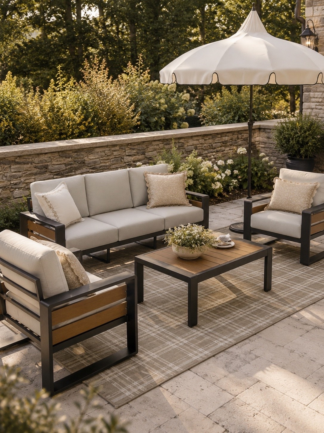 Outdoor Patio Refresh ☀️🤍

Turn your backyard into the ultimate gathering space with timeless outdoor furniture that blends comfort and style. This beautiful patio setup features clean-lined seating, warm wood accents, cozy neutral cushions, and a classic market umbrella that creates the perfect setting for everything from morning coffee to evening conversations. The layered textures and soft neutral palette make this space feel elevated, inviting, and effortlessly designer-inspired.

If you’re looking to upgrade your outdoor living area, these patio favorites are perfect for creating a cozy retreat that feels both functional and luxurious all season long.

Follow @farmtotablecreations on Instagram for more cozy home finds and trending decor.

#LTKHome #PatioDecor #OutdoorLiving #BackyardGoals #OutdoorFurniture #AmazonHome #PatioSeason #OutdoorOasis #BackyardInspiration #NeutralDecor #OutdoorStyling #SummerDecor #EuropeanFarmhouse #CozyOutdoorLiving #HomeDecor #OutdoorEntertaining #BackyardRefresh #DesignerInspired #FarmhouseStyle #FarmToTableCreations

#LTKHome #LTKSaleAlert
