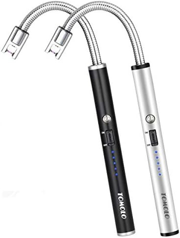 TOMOLO Lighter, Rechargeable Candle Lighter Grill Lighter Electric Arc Lighter with Flexible Neck... | Amazon (US)