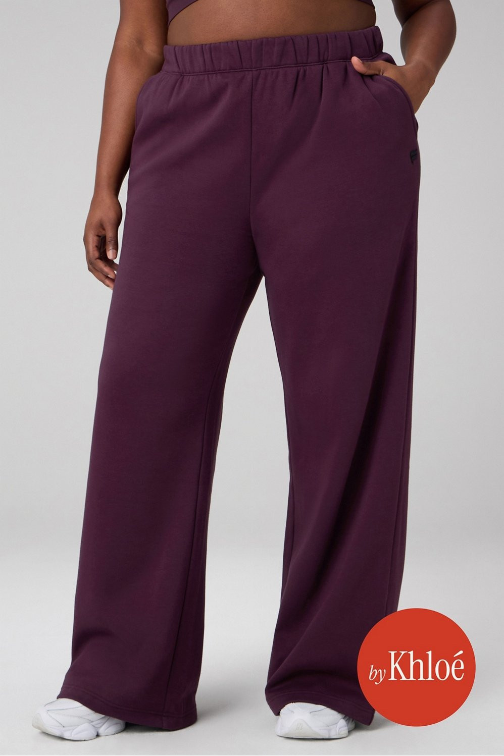 Cozy Fleece Wide Leg Sweatpant | Fabletics