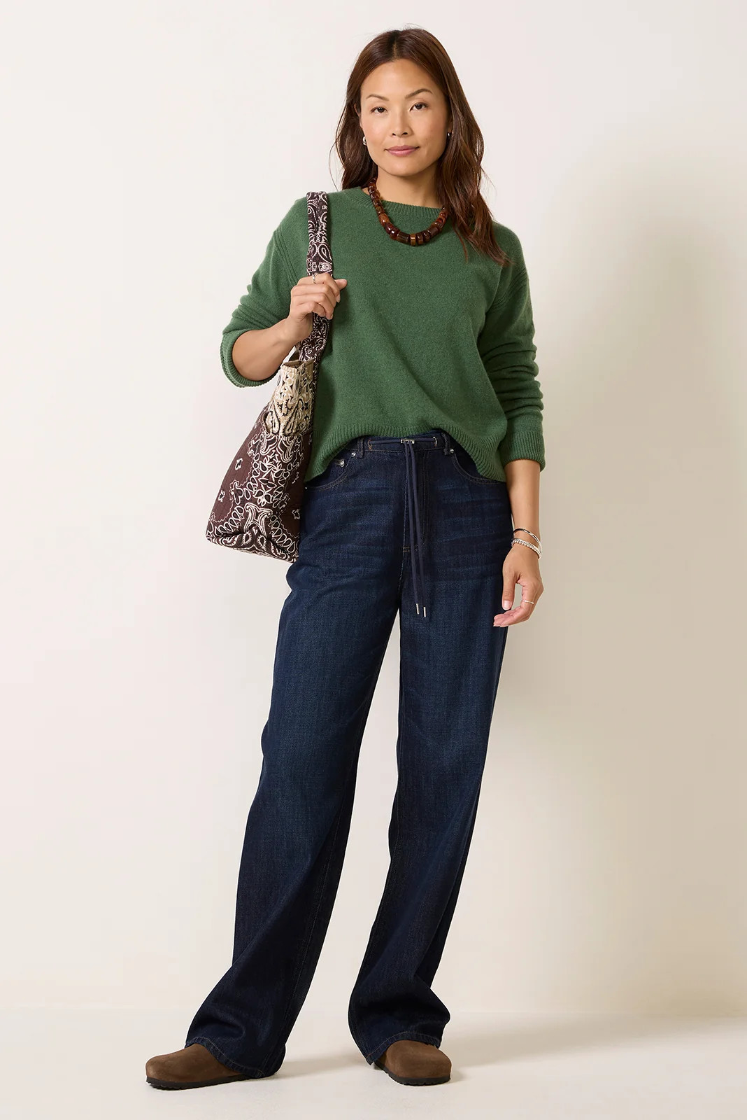 RAILS Women's Normandie Drawstring Denim Jeans, Size 8, Rinsewash Blue | Evereve