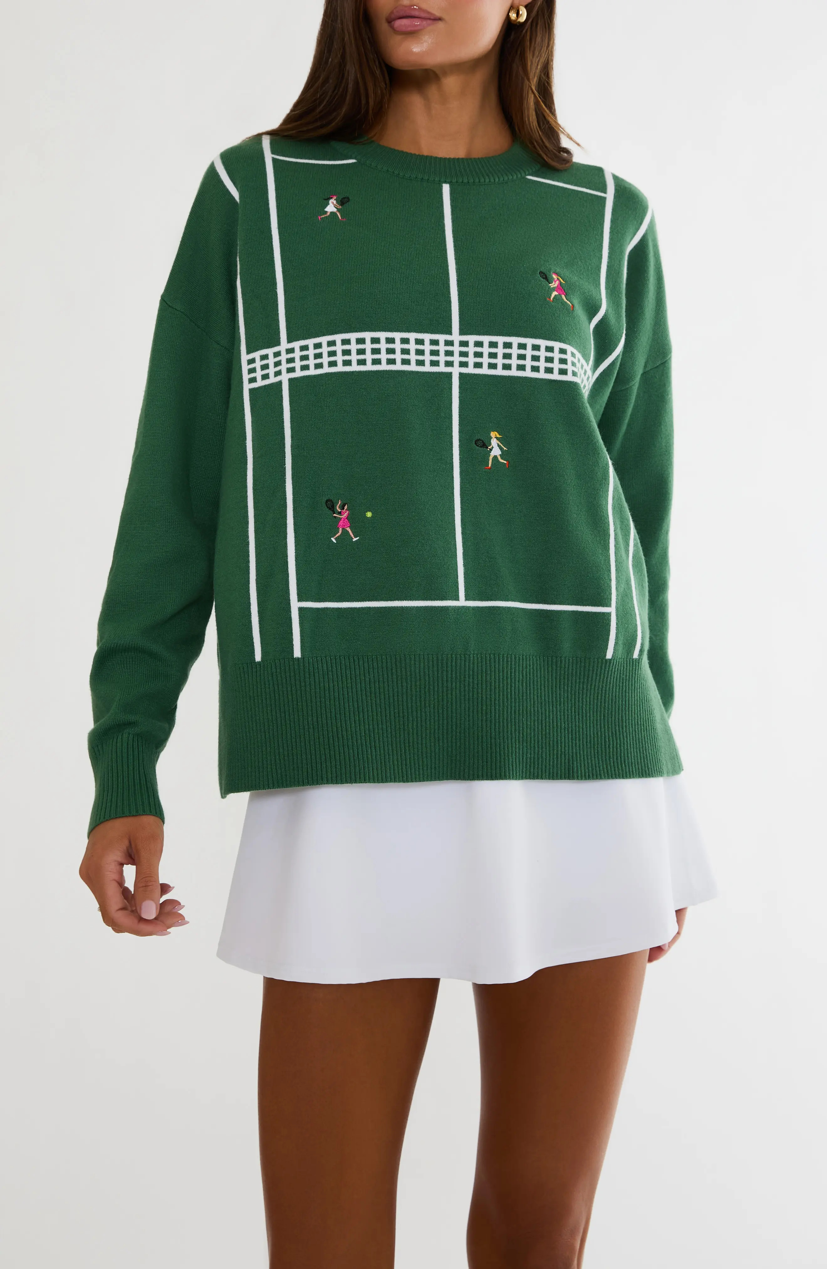 Beach Riot Callie Embroidered Sweater (Women) | Nordstrom | Nordstrom