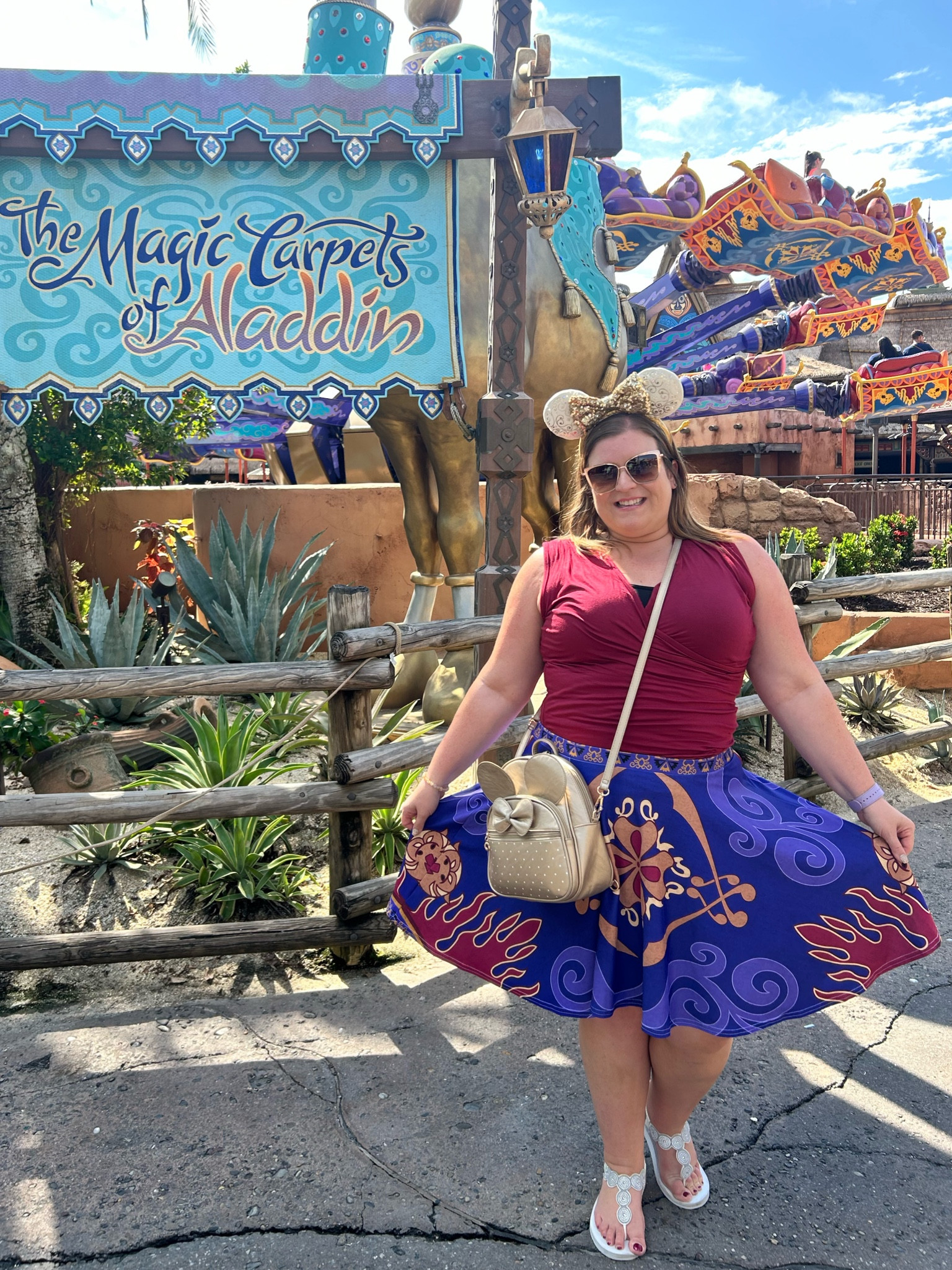 Perfect outfit for the Magic Carpets of Aladdin! ✨

#LTKTravel #LTKOver40 #LTKMidsize