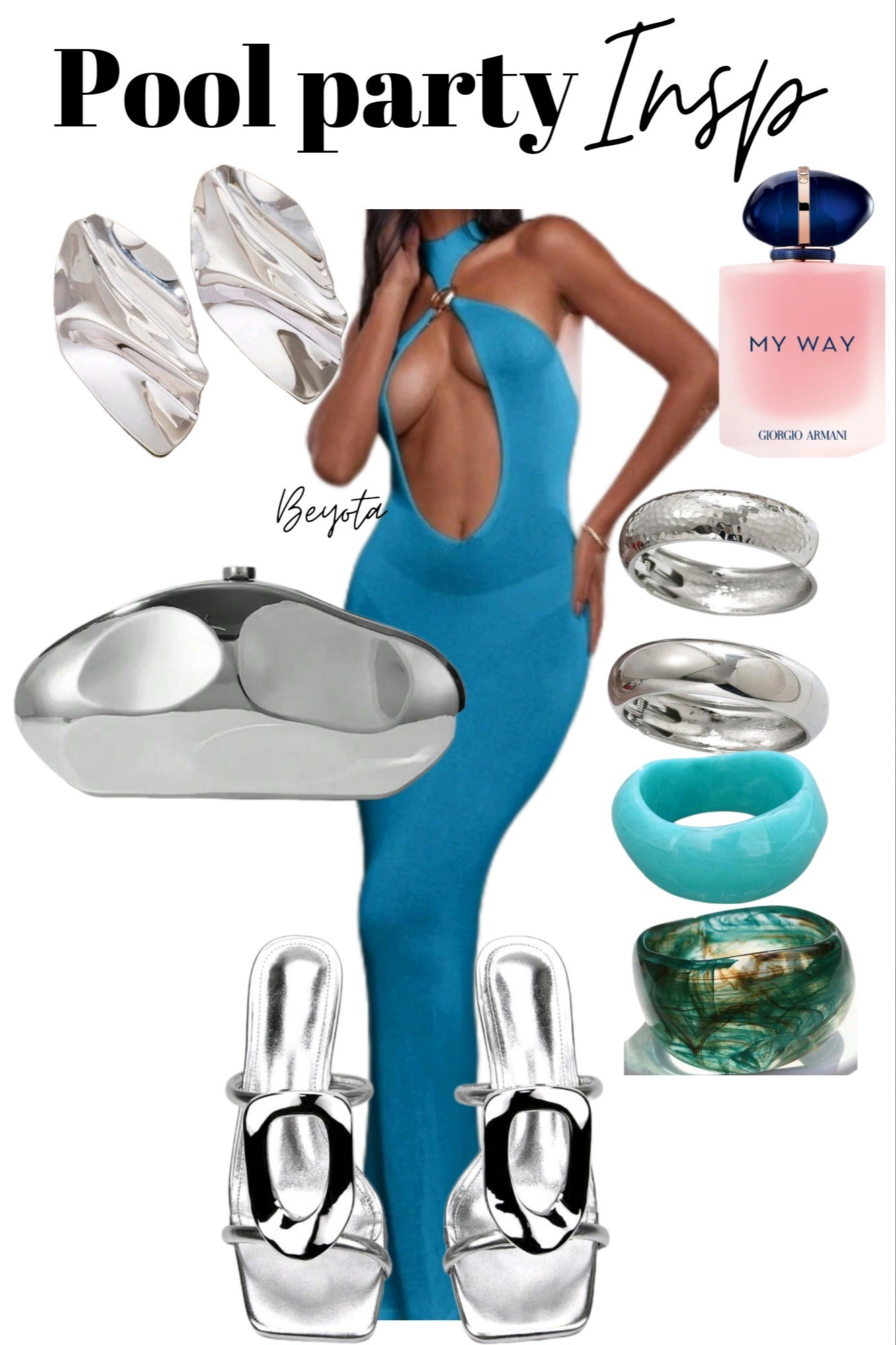 Mermaid in sight, the best combination and looking fabulous at a pool party#LTKshein #LTKuk

#LTKStyleTip #LTKBeauty #LTKSwim