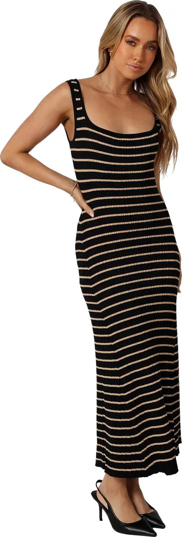 Petal & Pup Henry Stripe Ribbed Sleeveless Sweater Dress | Nordstrom | Nordstrom