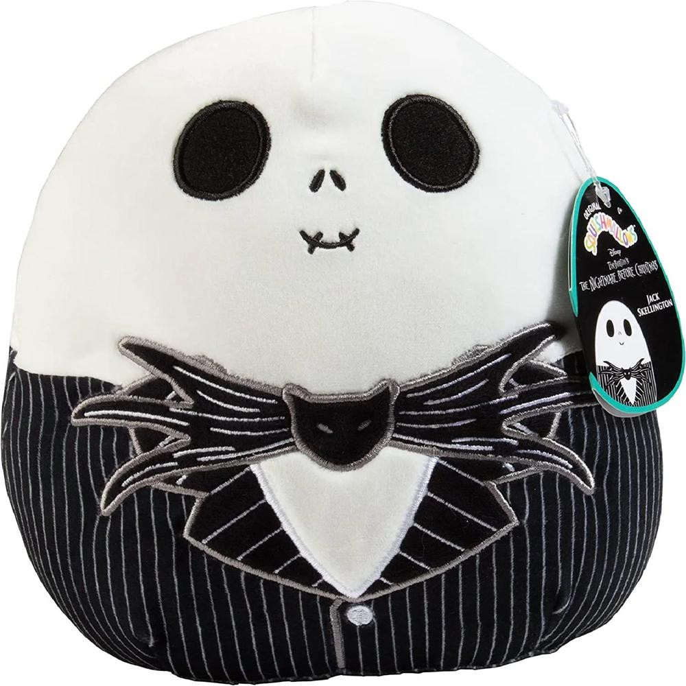Squishmallow 8"" Nightmare Before Christmas Jack Skellington - Official Kellytoy Plush - Cute and Soft Stuffed Animal Toy - Great Black | Oriental Trading Company