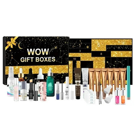 Beauty Advent Calendar 2024 Essence Advent Calendar 24 Days Make Up Beauty Advent Calendar Makeup Set Christmas Countdown Calendar Lipstick Eyeshadow Cosmetics Facial Set for Women and Girls | Walmart (US)