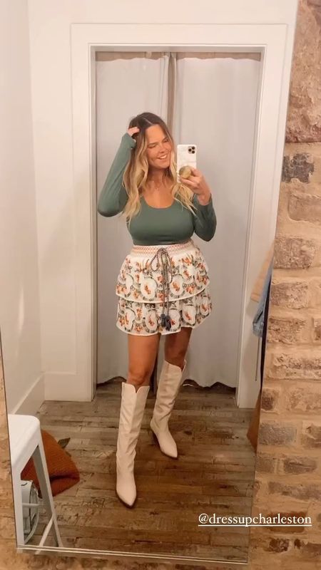 Such a fun outfit for a fall brunch or  trip to the farmers market!

#LTKSeasonal #LTKcurves #LTKunder50