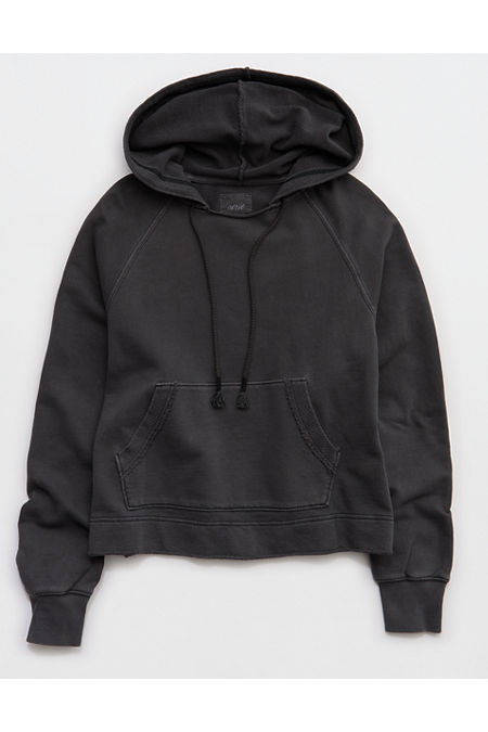 Aerie Vacay Hoodie Women's Smoked Gray XXS | Aerie