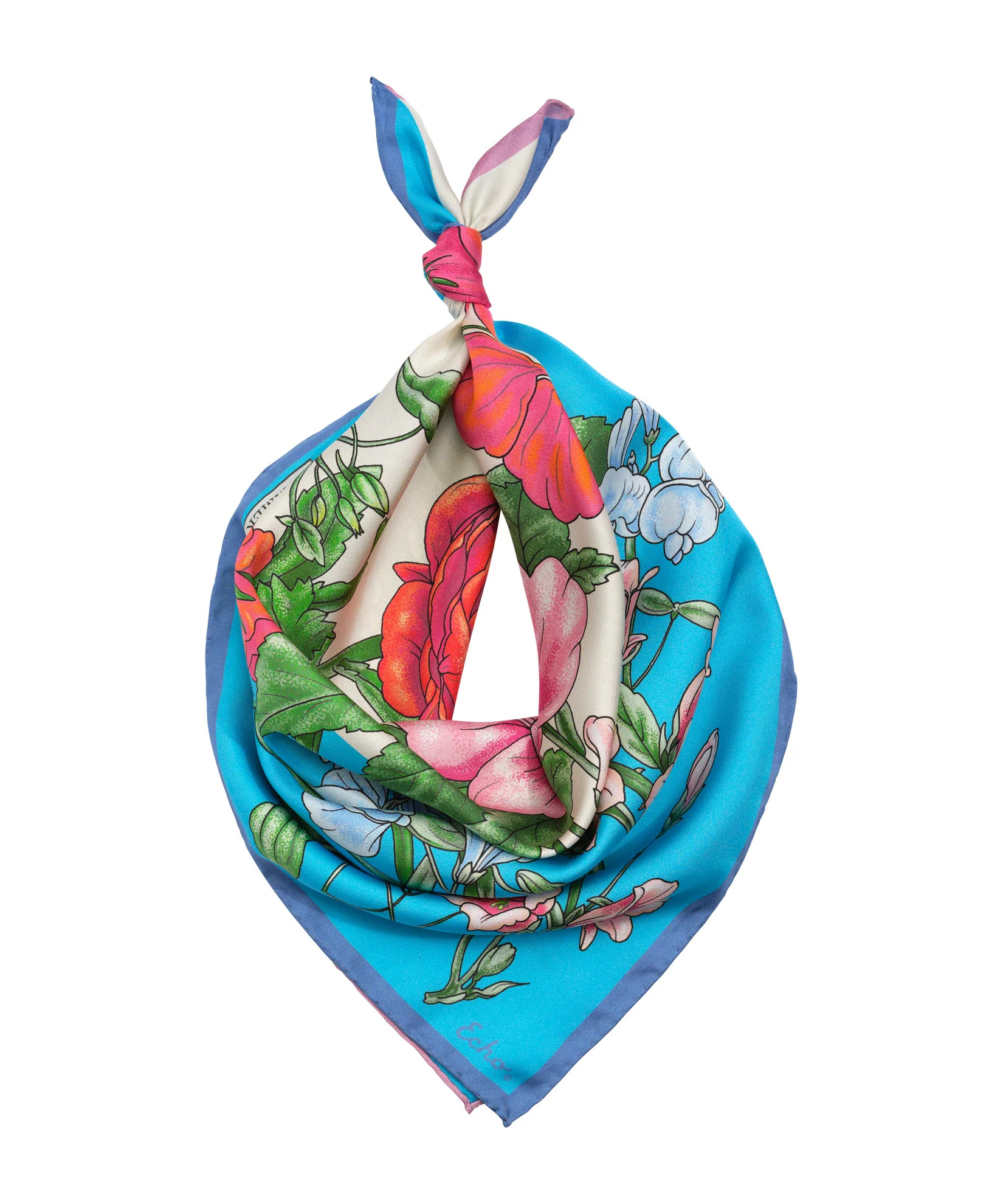 Seasons Summer Silk Bandana | Echo New York