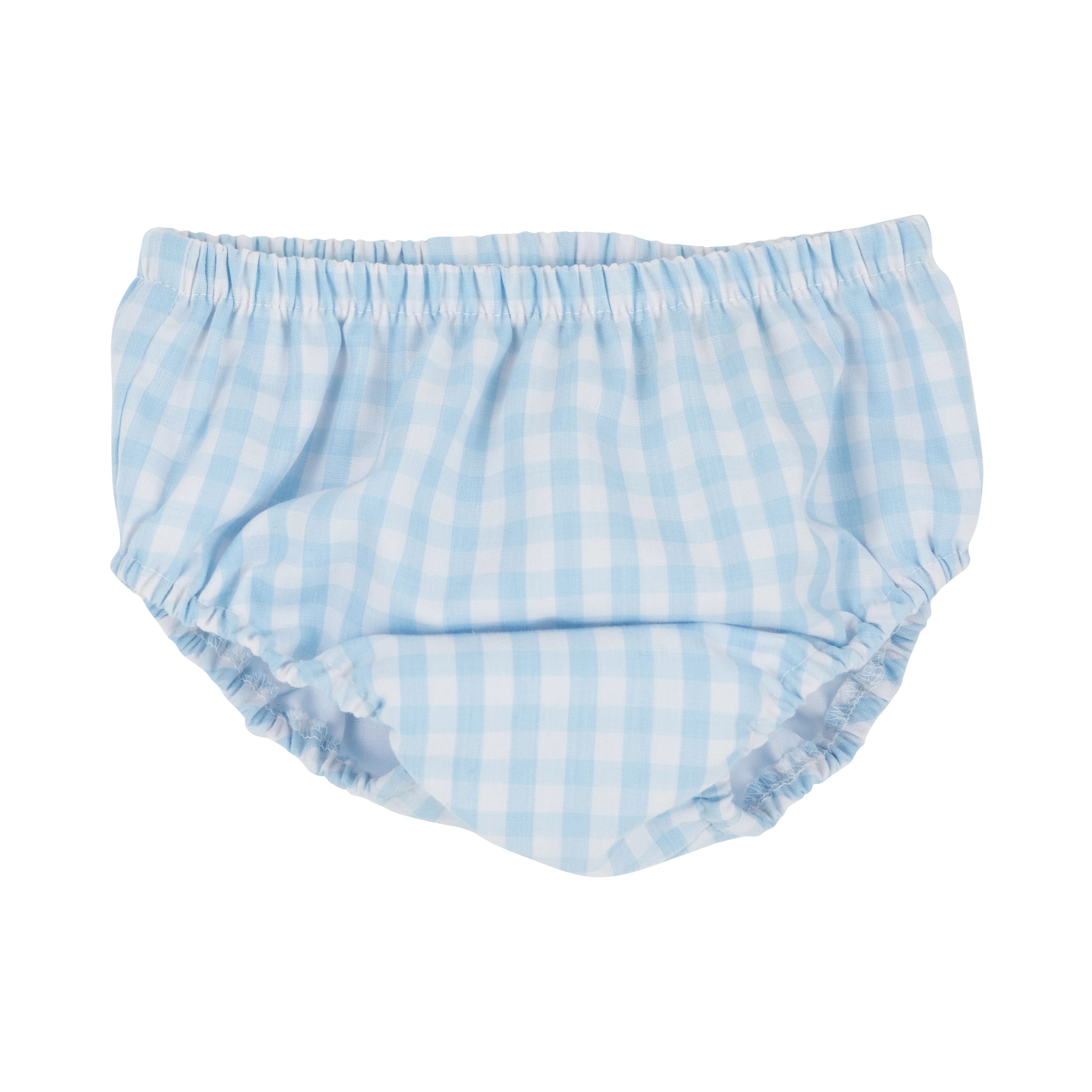 Beach Bum Cover- Buckhead Blue Gingham | The Beaufort Bonnet Company