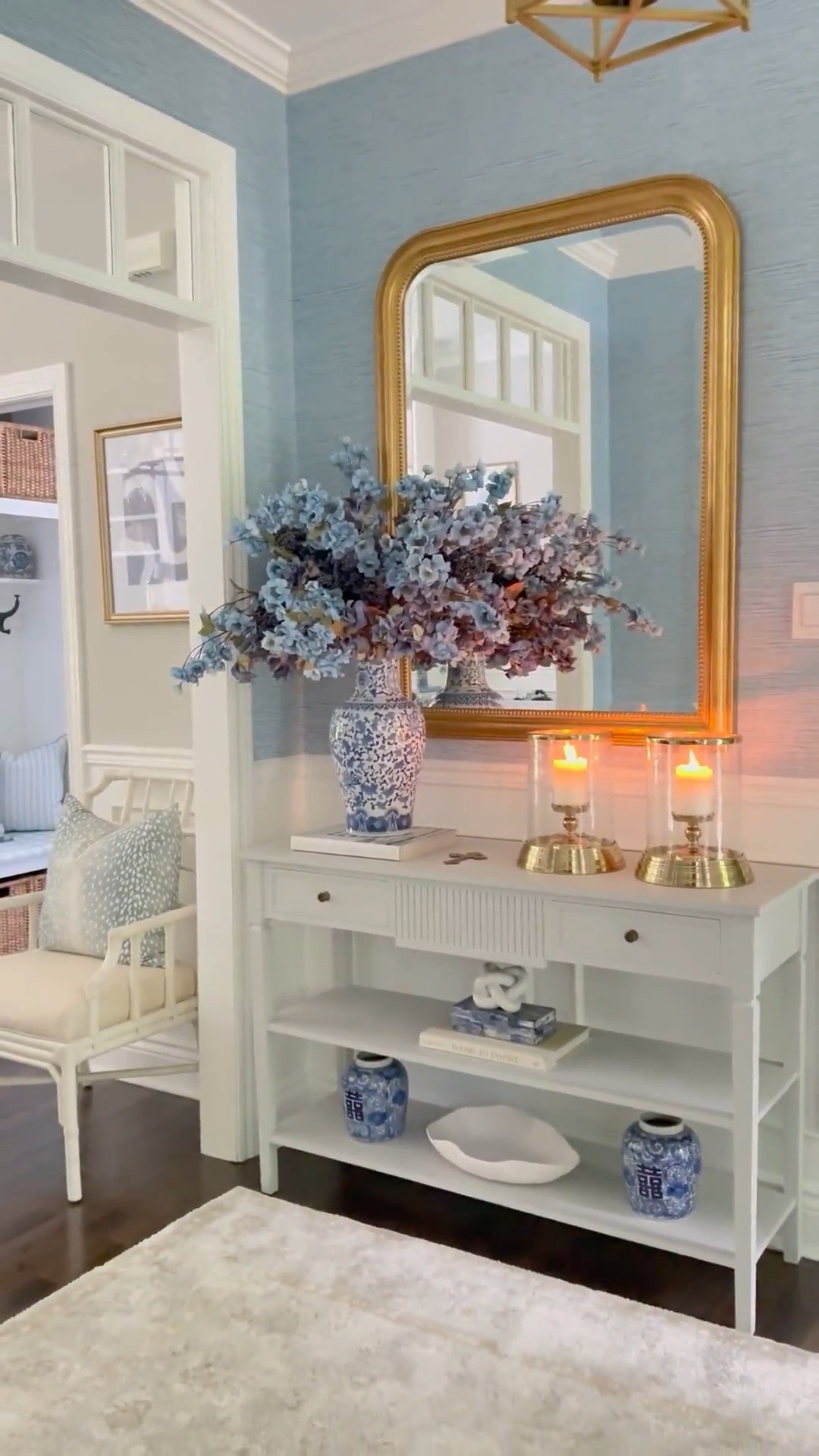 Fall decor from last year! Make a statement with gorgeous fall florals in layers of blues! Fall finds, fall home, fall decor, chic home, chic decor, fall florals

#LTKfall #LTKhome