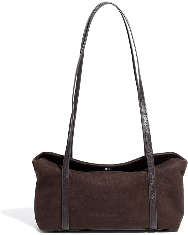 Stylor Women's Slouchy East West Hobo Suede Shoulder Bag | Amazon (US)
