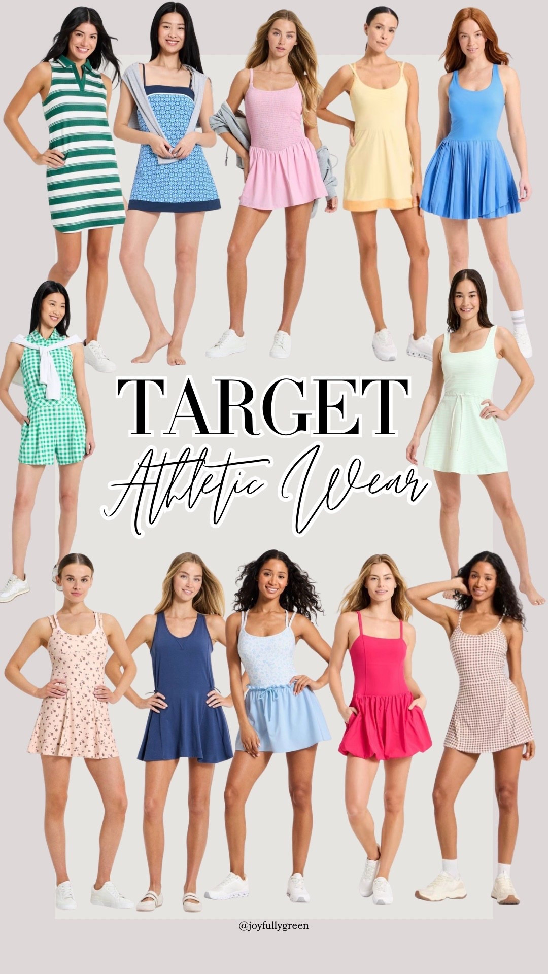 Target athletic wear // tennis dress // athletic dress // romper 