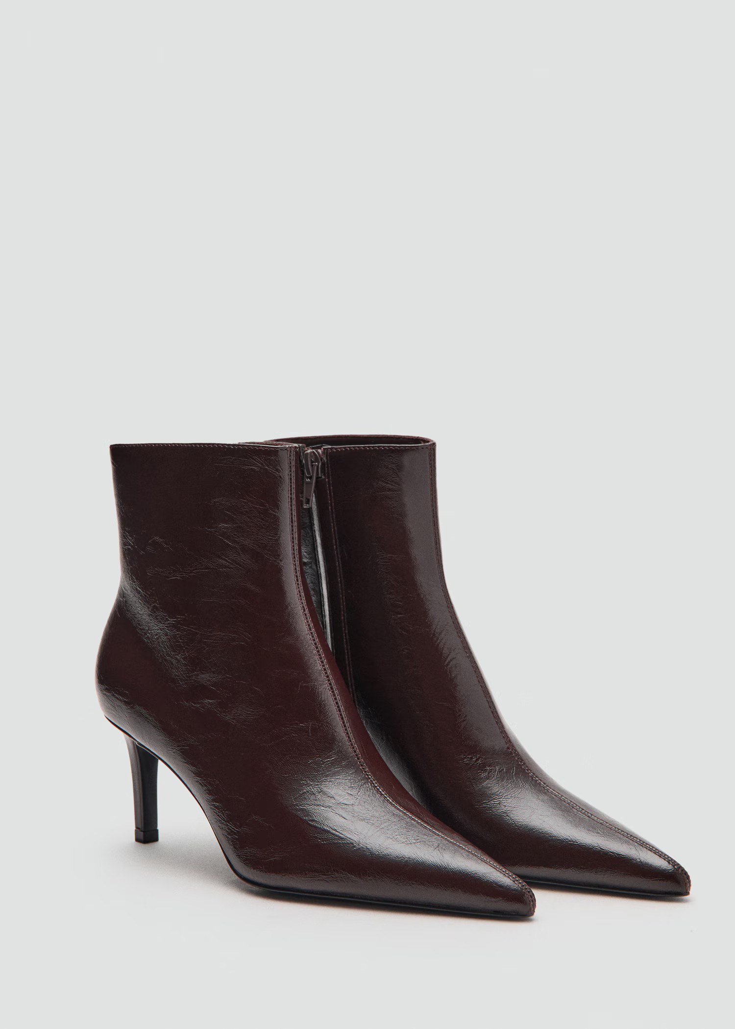 Pointed heel ankle boot | Mango (US/MX/AU)